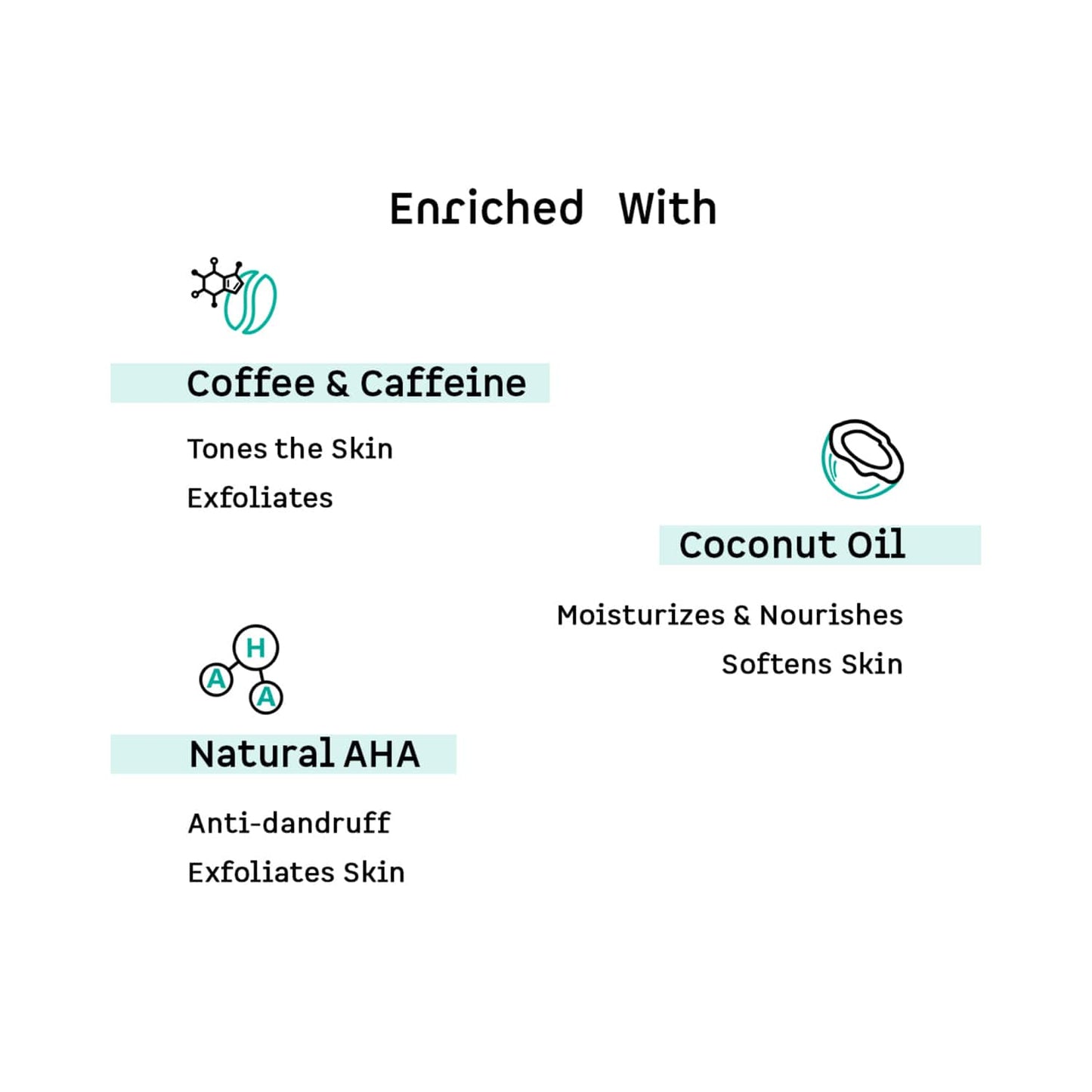 mCaffeine Coffee Hero Scrubs Combo (2Pcs)