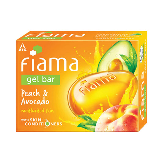 Fiama Peach And Avocado Moisturized Skin Gel Bar With Skin Conditioners (125g)