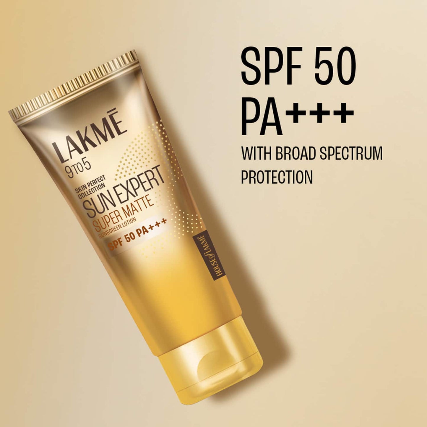 Lakme Sun Expert SPF 50 PA+++ Ultra Matte Lotion Sunscreen (50ml)