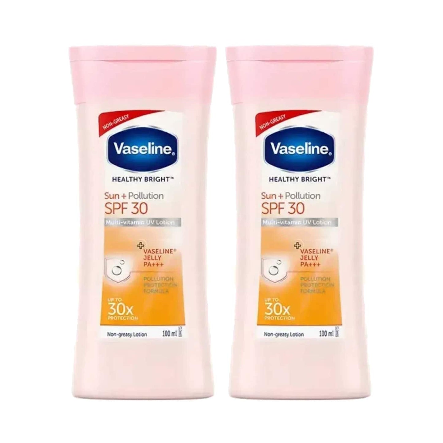 Vaseline Healthy Bright Sun + Pollution Protection Spf 30 Combo