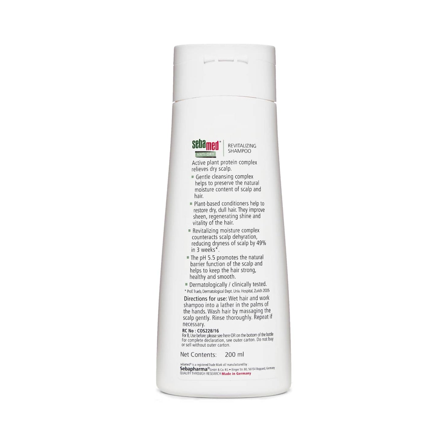 Sebamed Anti Dry Revitalizing Shampoo (200ml)