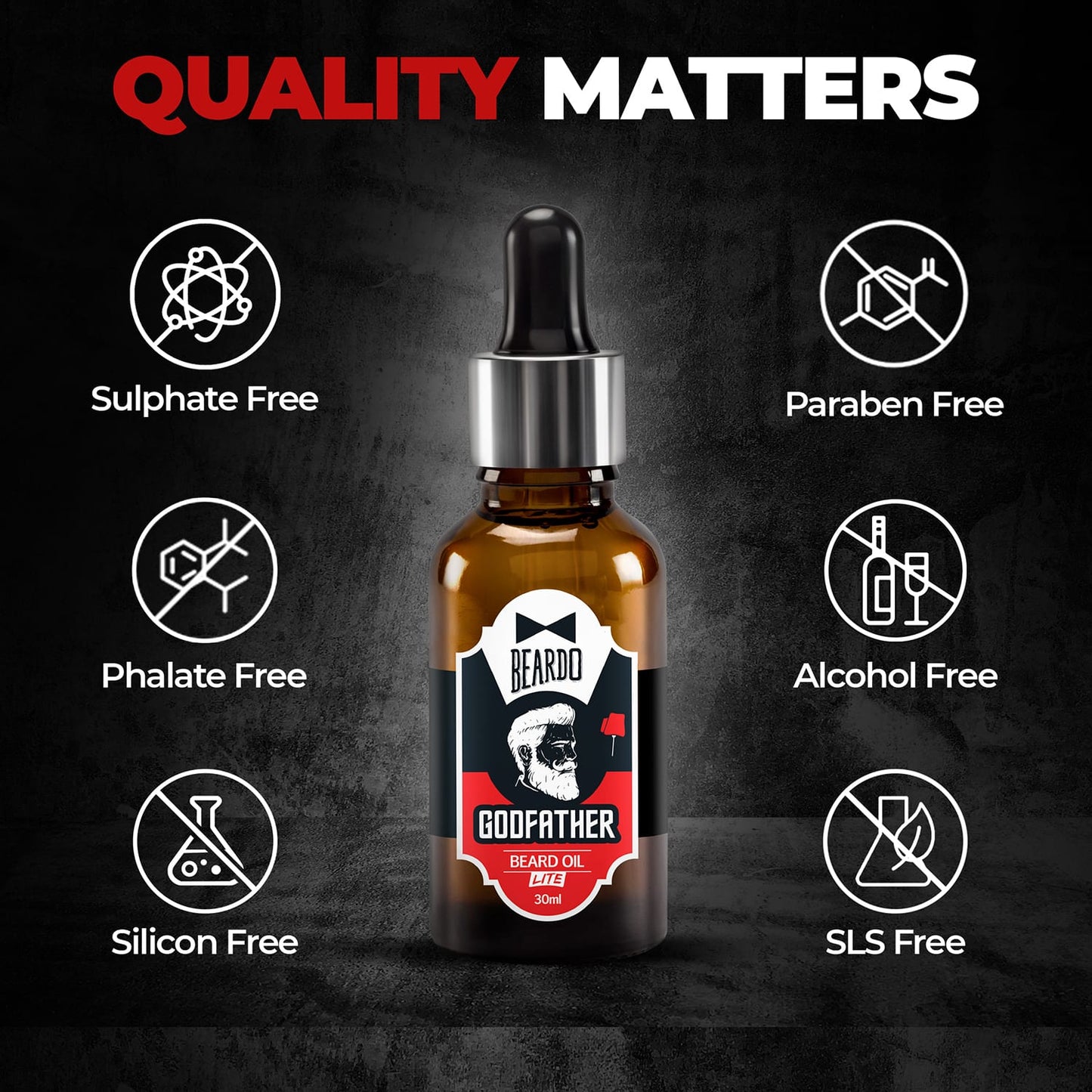 Beardo Godfather Lite Beard Oil (30ml)