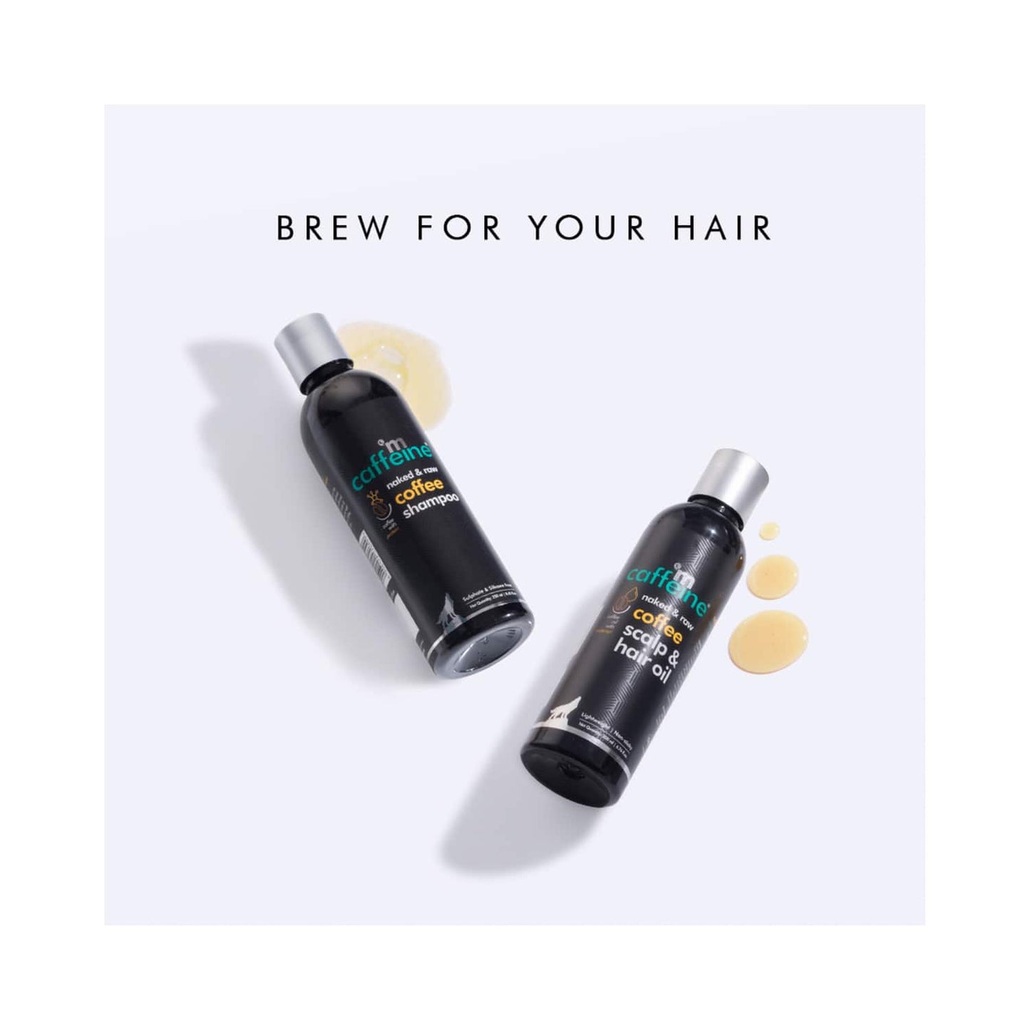 mCaffeine Must Have Coffee Hair Care Kit (2Pcs)