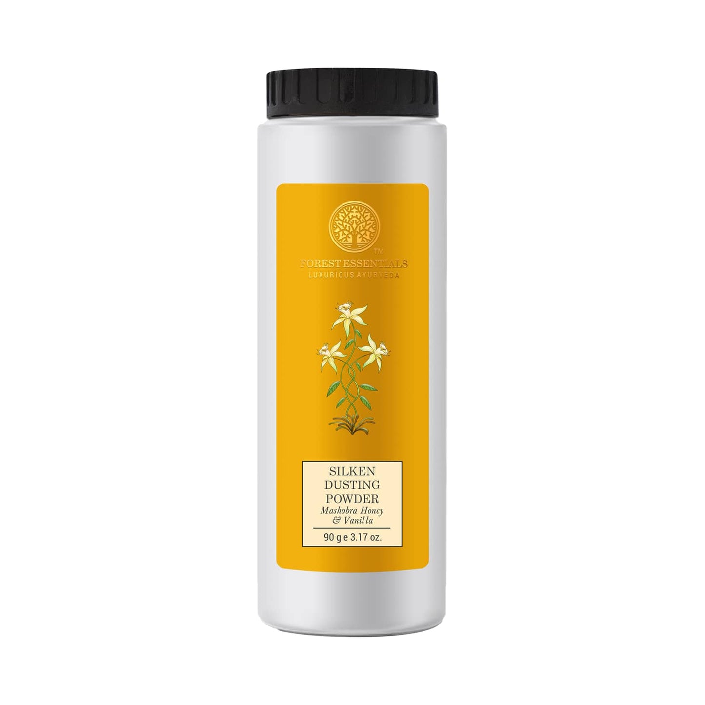 Forest Essentials Mashobra Honey & Vanilla Silken Dusting Powder (90g)