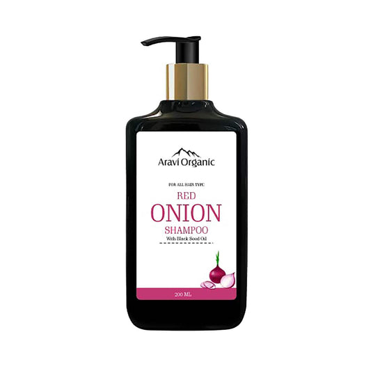 Aravi Organic Red Onion Hair Shampoo (200ml)