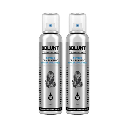 BBlunt Refresh Dry Shampoo Pack of 2 - (150 ml X 2)