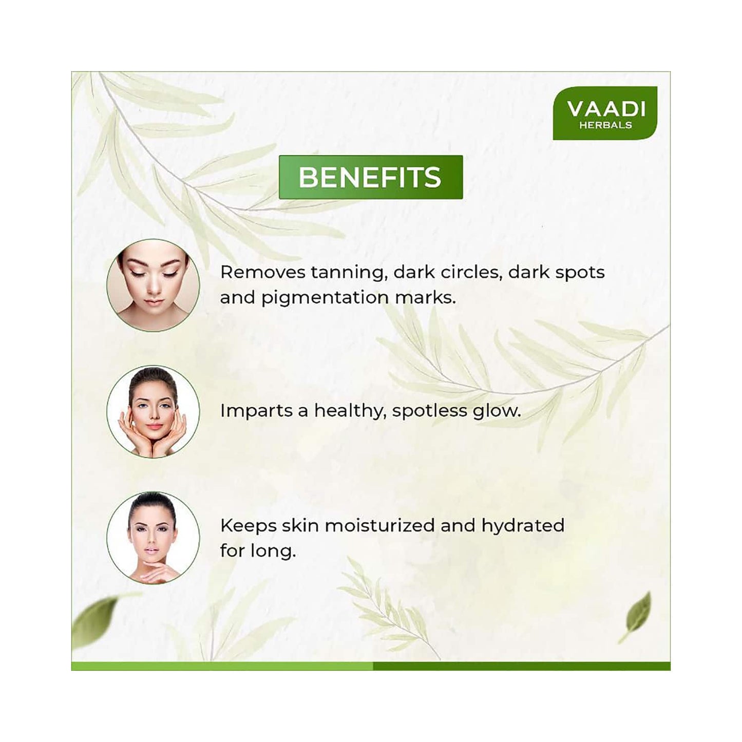 Vaadi Herbals Sunscreen Cream With Extracts Of Kiwi & Avocado SPF 25 (110g)