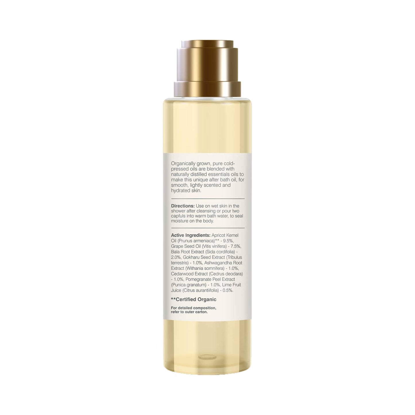 Forest Essentials Iced Pomegranate & Kerala Lime After Bath Oil (130ml)