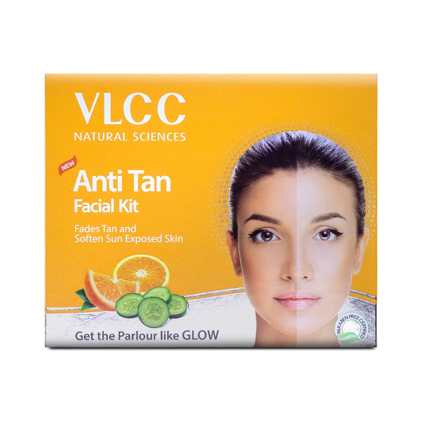 VLCC 7X Ultra Whitening and Brightening Charcoal Peel Off Mask & Anti Tan Facial Kit