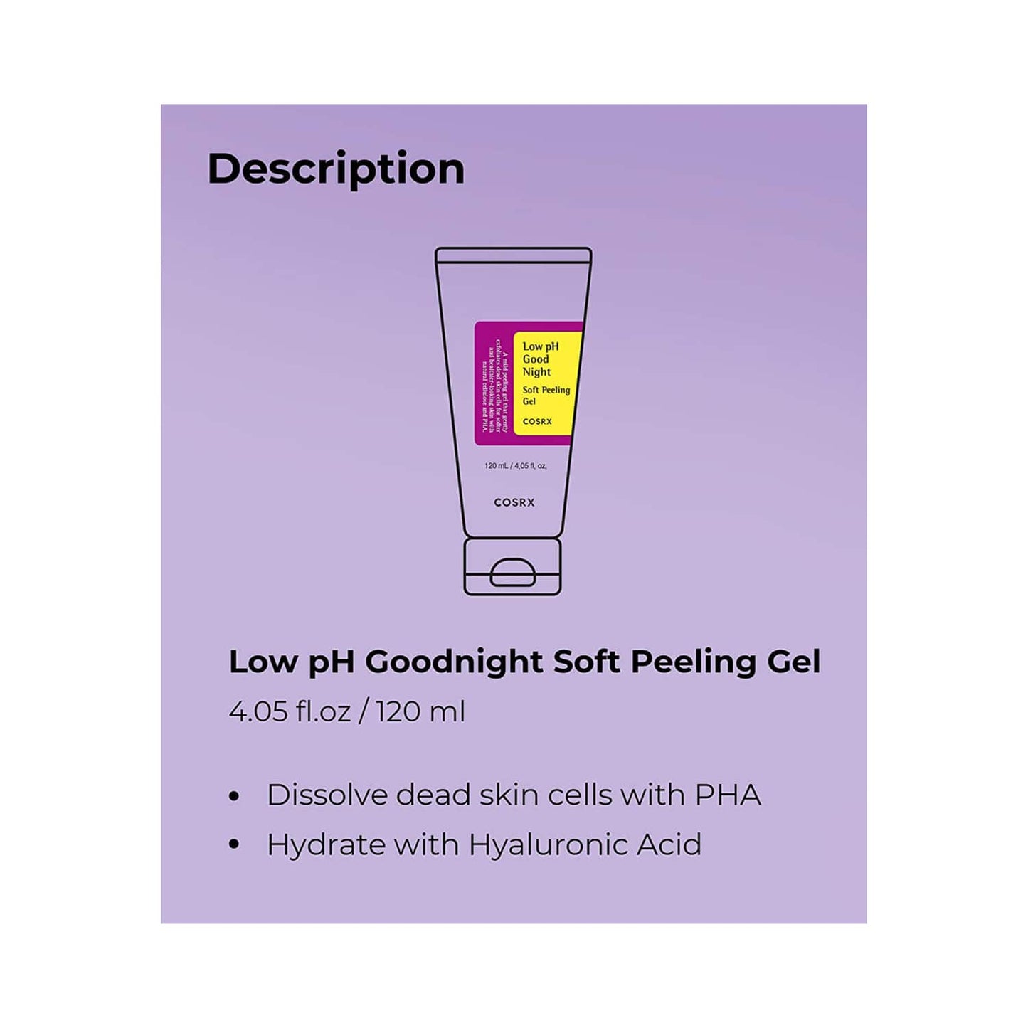 COSRX Low Ph Goodnight Soft Peeling Gel (120ml)