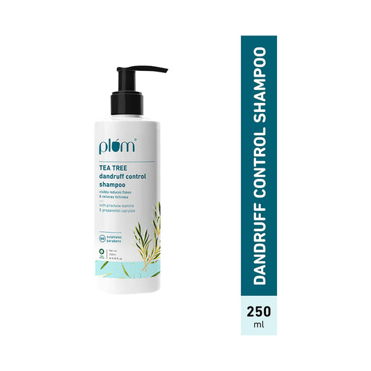 Plum Tea Tree Dandruff Control Shampoo (250ml)