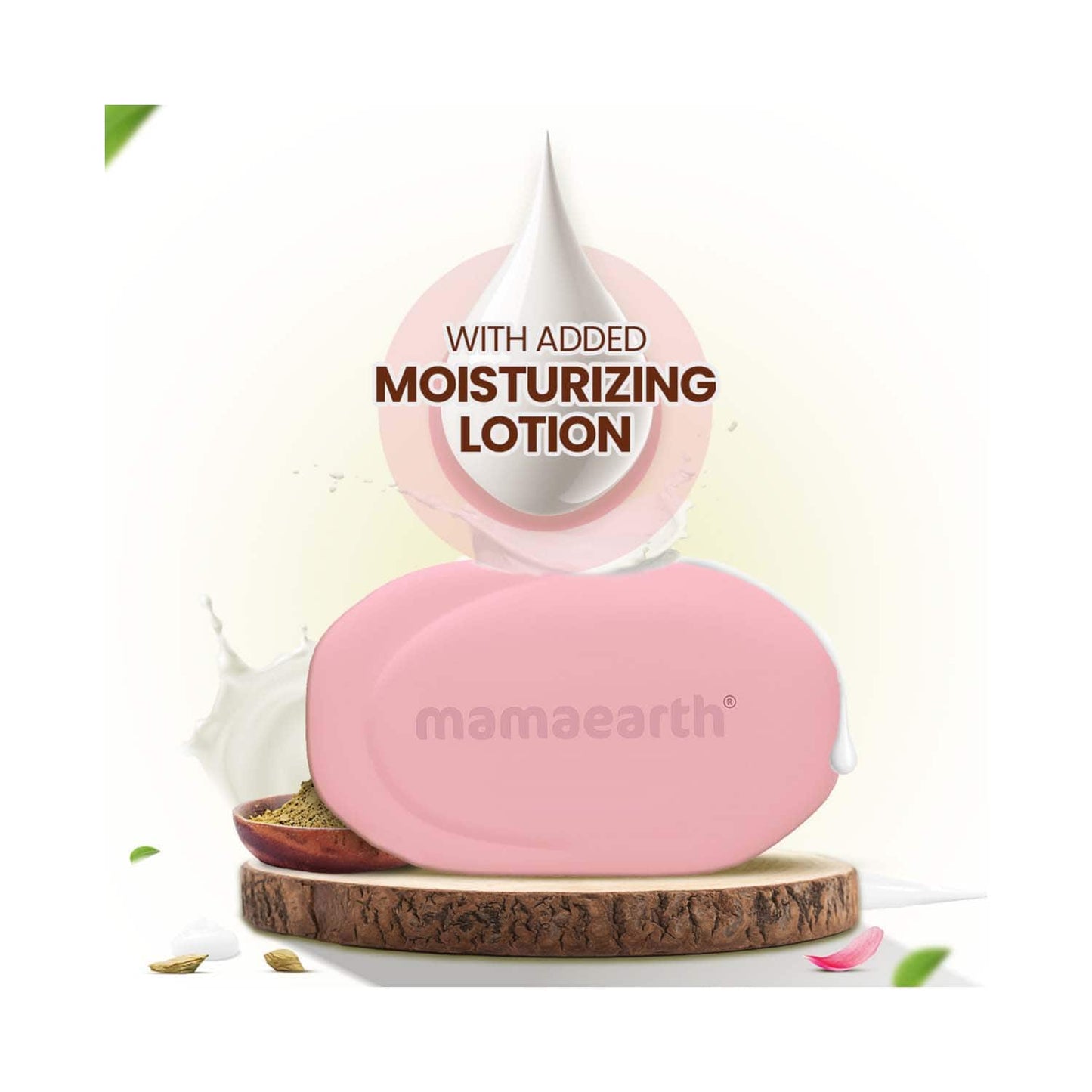 Mamaearth Multani Mitti Moisturizing Lotion Soap - (4 pcs)