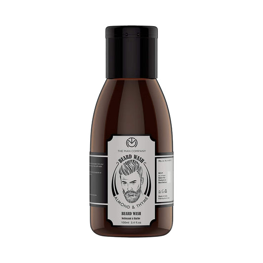 The Man Company Almond & Thyme Beard Wash (100ml)