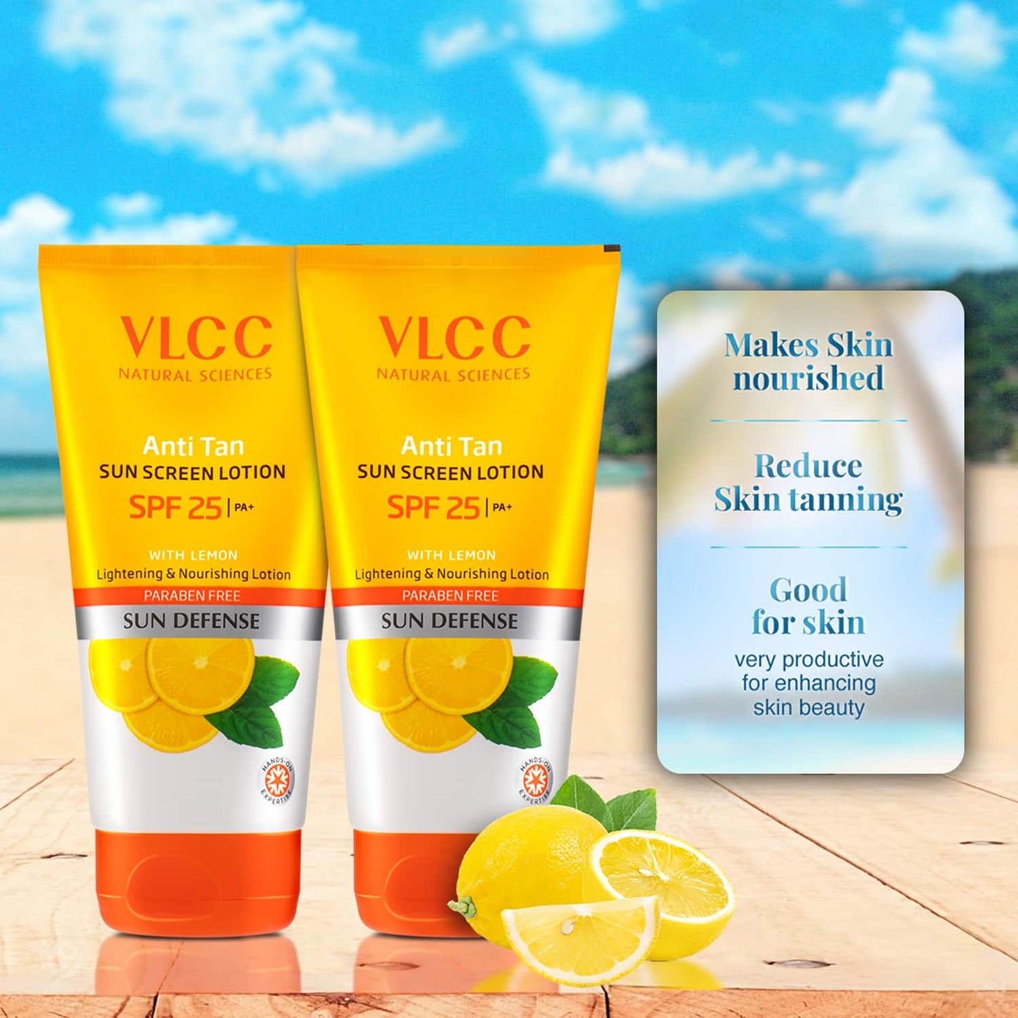 VLCC Anti Tan Body Lotion SPF 25 B1G1 (150ml)