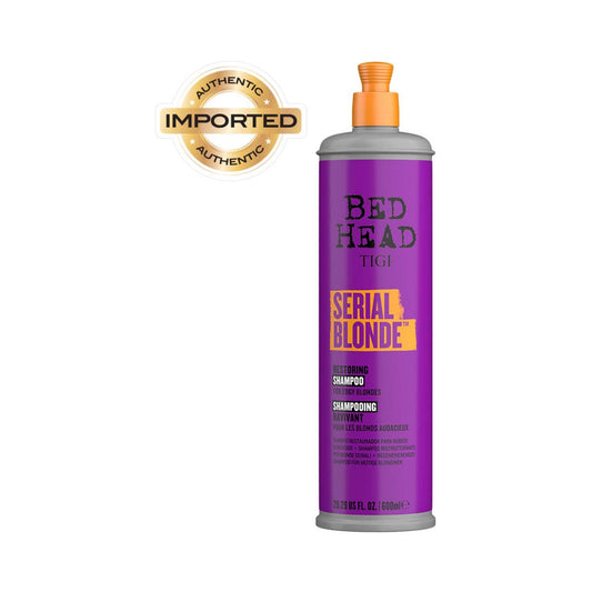 TIGI Bed Head Serial Blonde Restoring For Blonde Colored & Damaged Hair Shampoo (600ml)