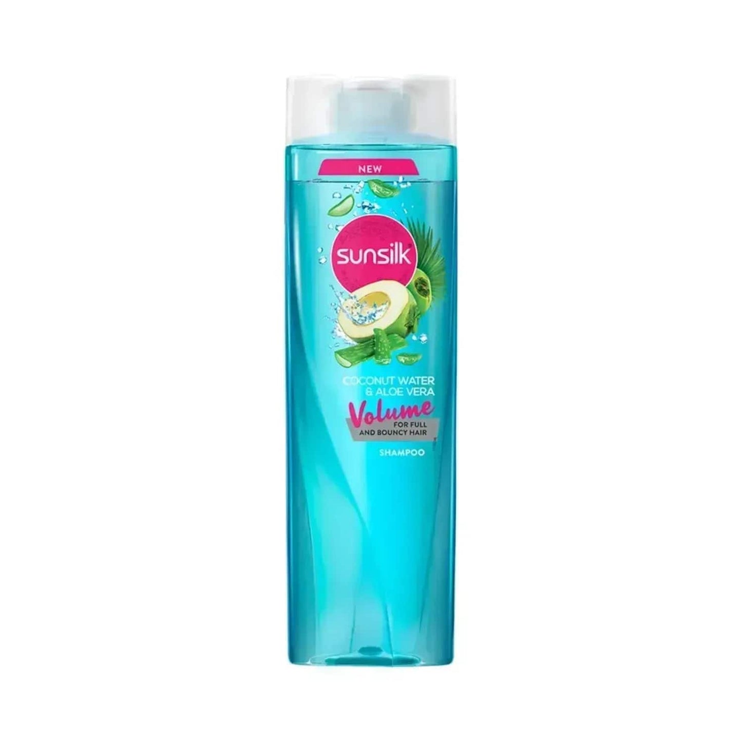 Sunsilk Coconut Water & Aloe Vera Volume Hair Shampoo - (370ml)