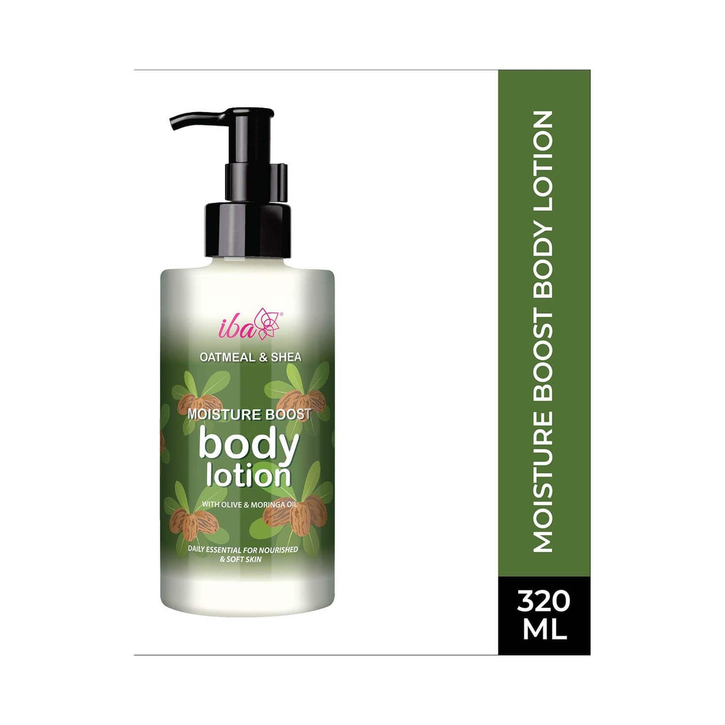 Iba Oatmeal & Shea Moisture Boost Body Lotion (320ml)