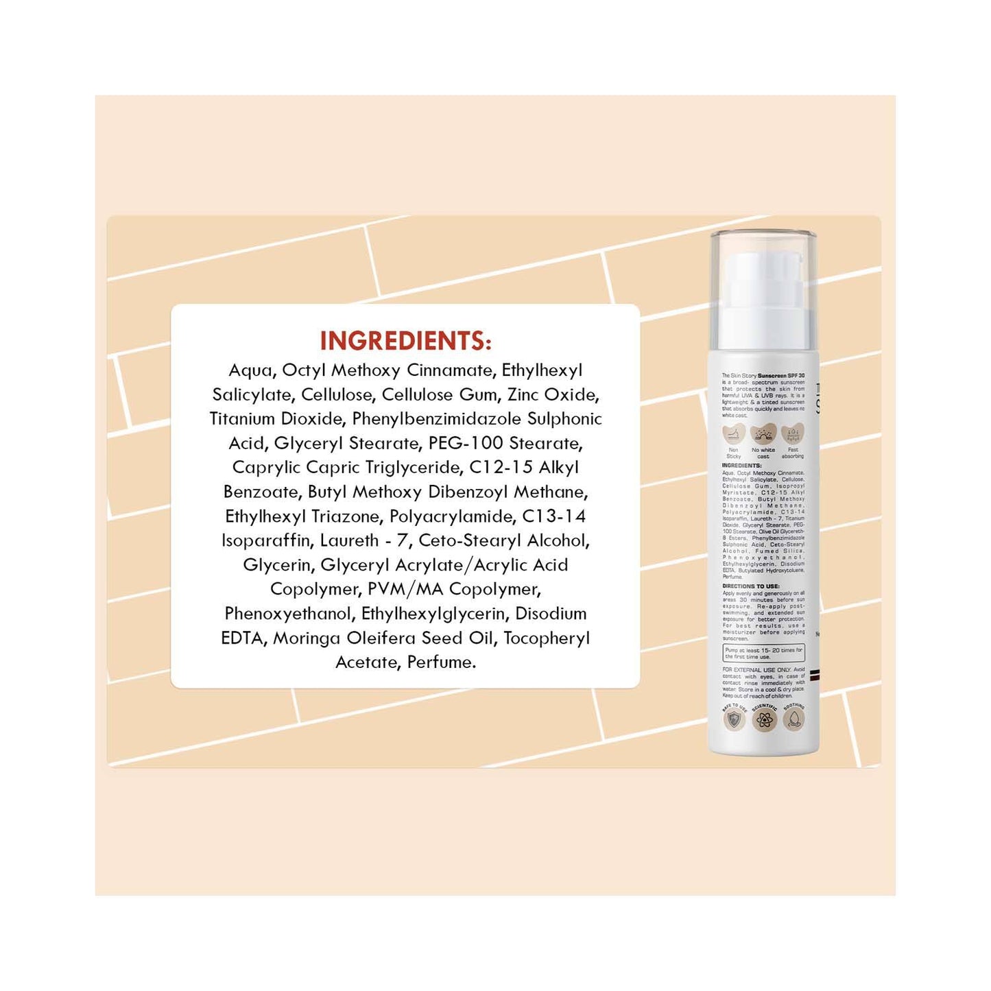 The Skin Story Sunscreen SPF 30 (40g)