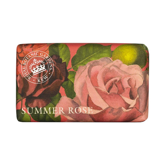 The English Soap Company Royal Botanic Gardens Kew Summer Rose Soap (240g)