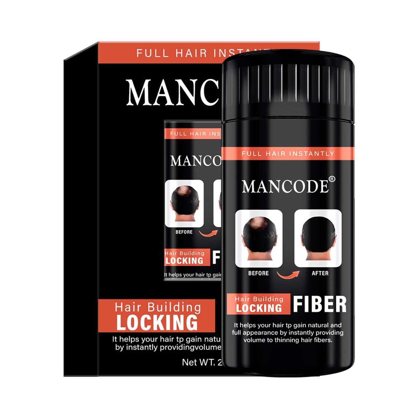 Mancode Hair Building Locking Fiber (20 g)