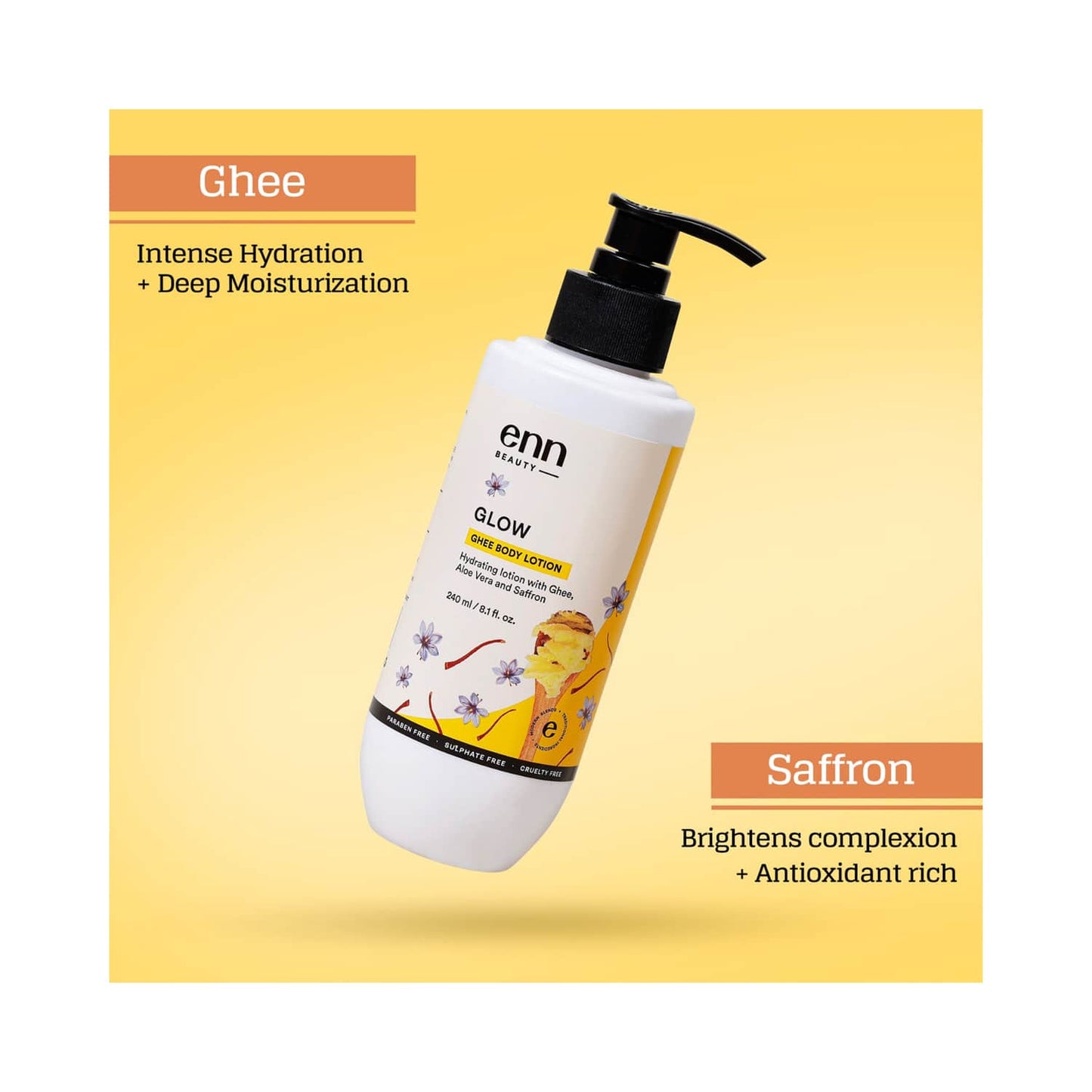 ENN Glow Ghee Hydrating Body Lotion (240ml)