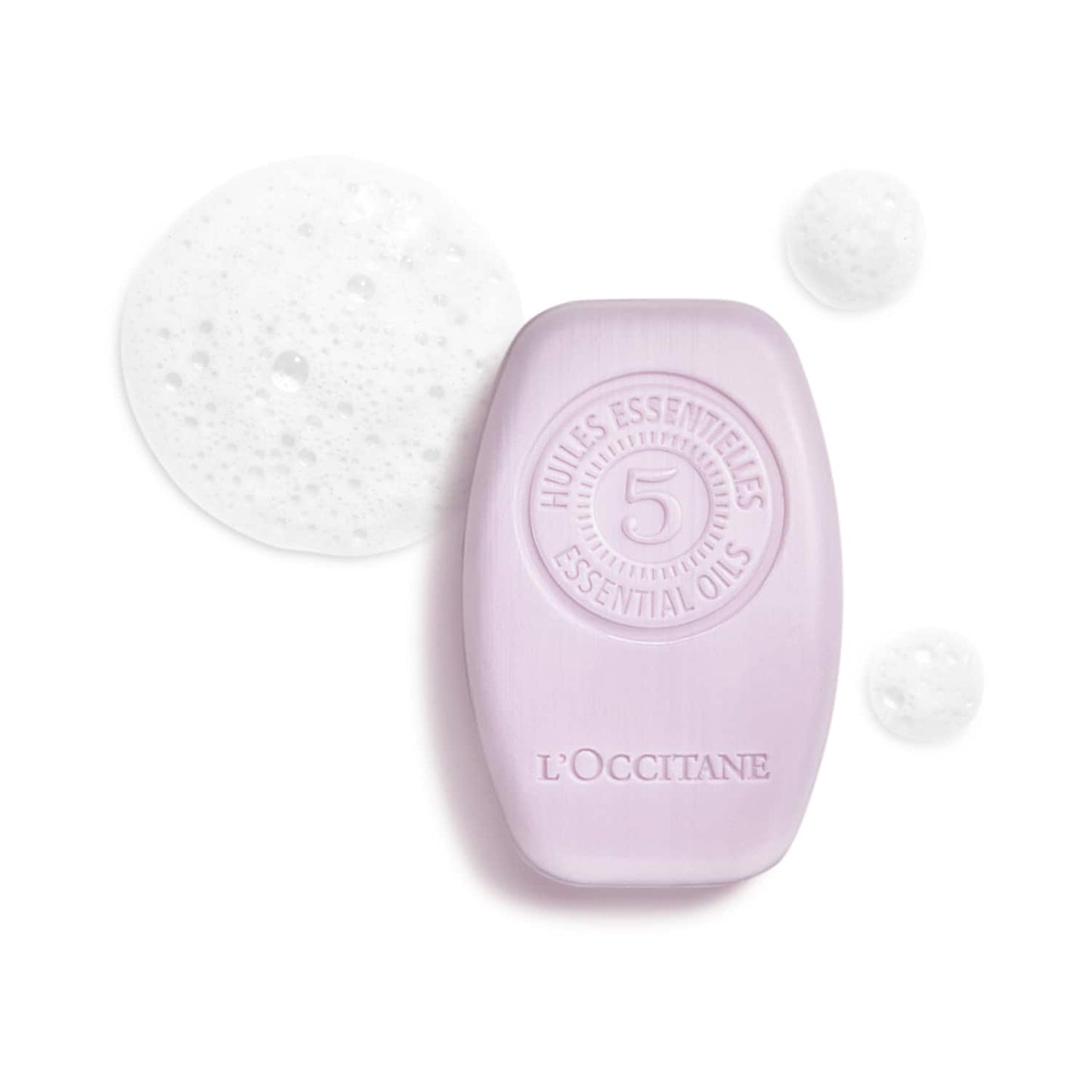 L'occitane 5 Essential Oils Gentle & Balance Solid Shampoo (60g)