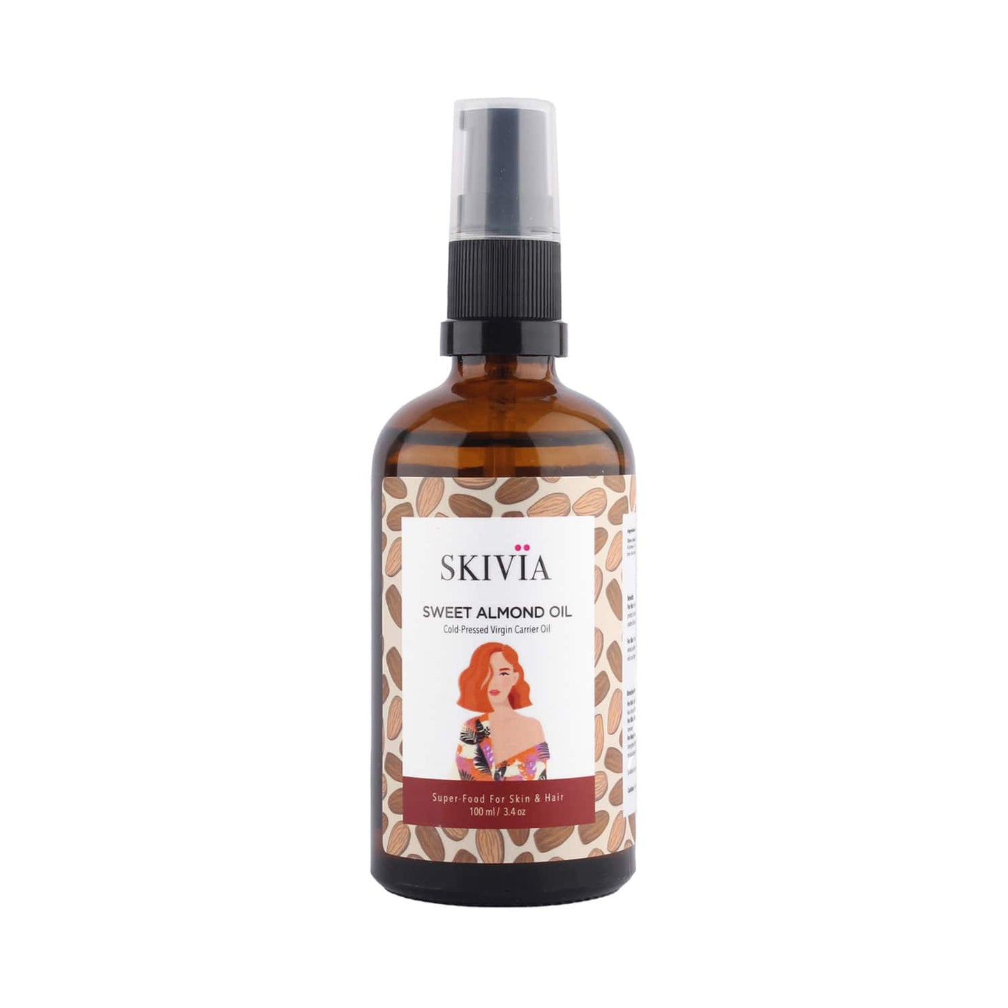 Skivia Sweet Almond Carrier Oil (100ml)