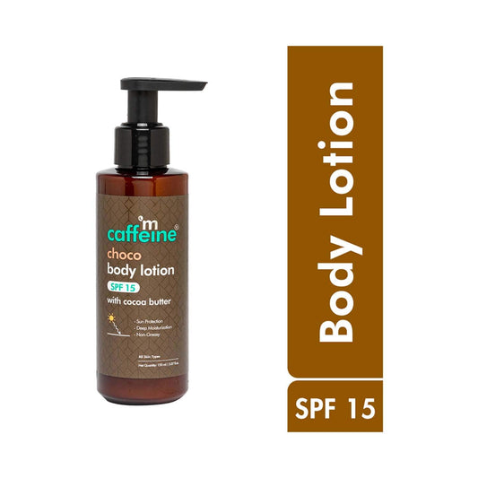 mCaffeine Choco Body Lotion With SPF 15 (150ml)