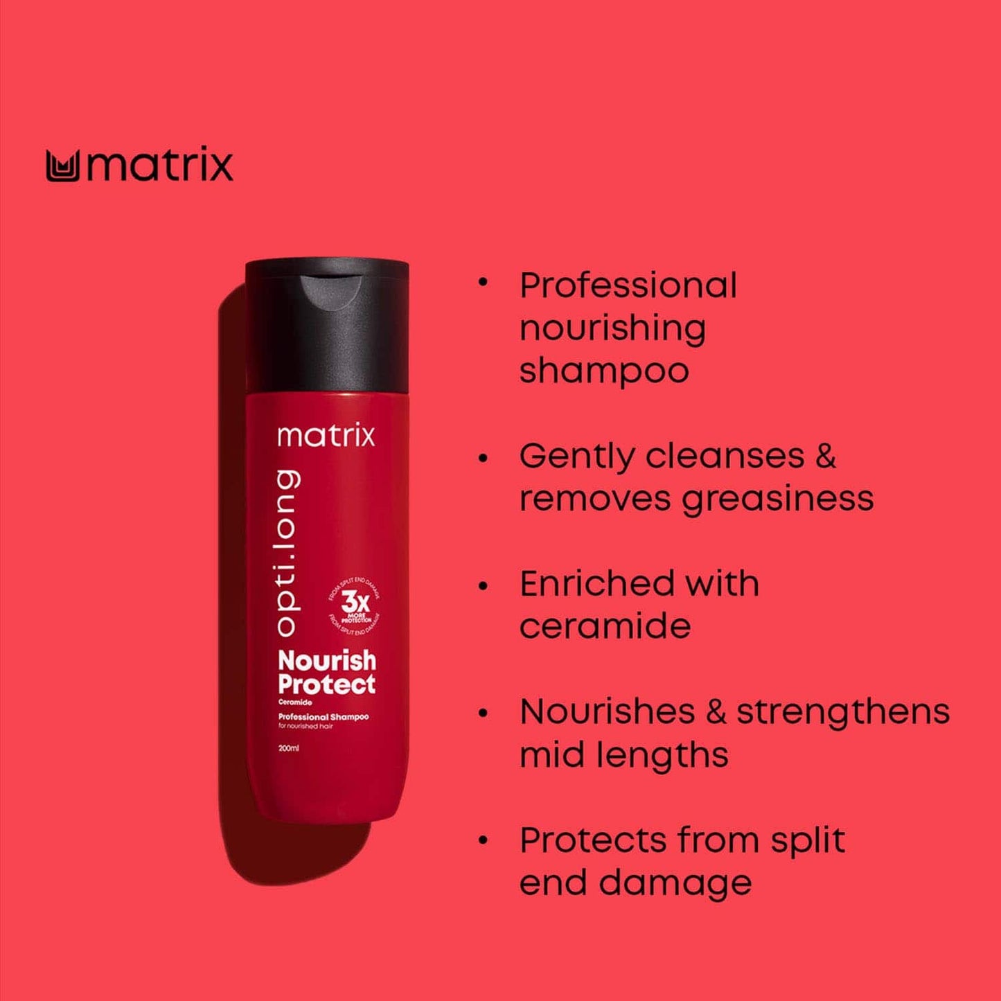 Matrix Opti Long Professional Nourishing Shampoo (200ml)