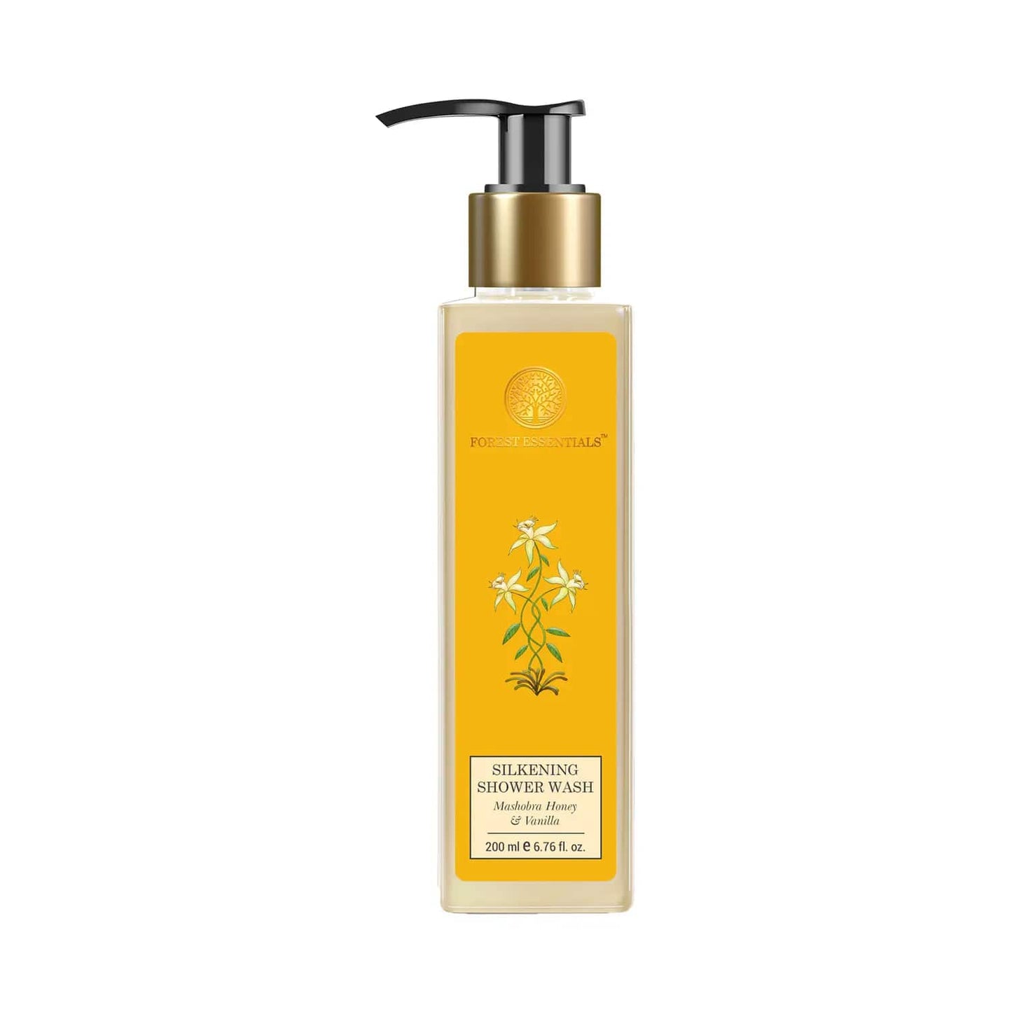 Forest Essentials Mashobra Honey & Vanilla Silkening Shower Wash (200ml)