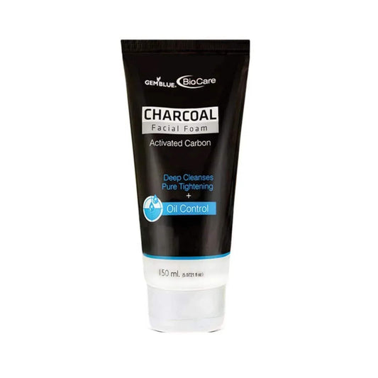 Gemblue Biocare Charcoal Facial Foam - (150ml)