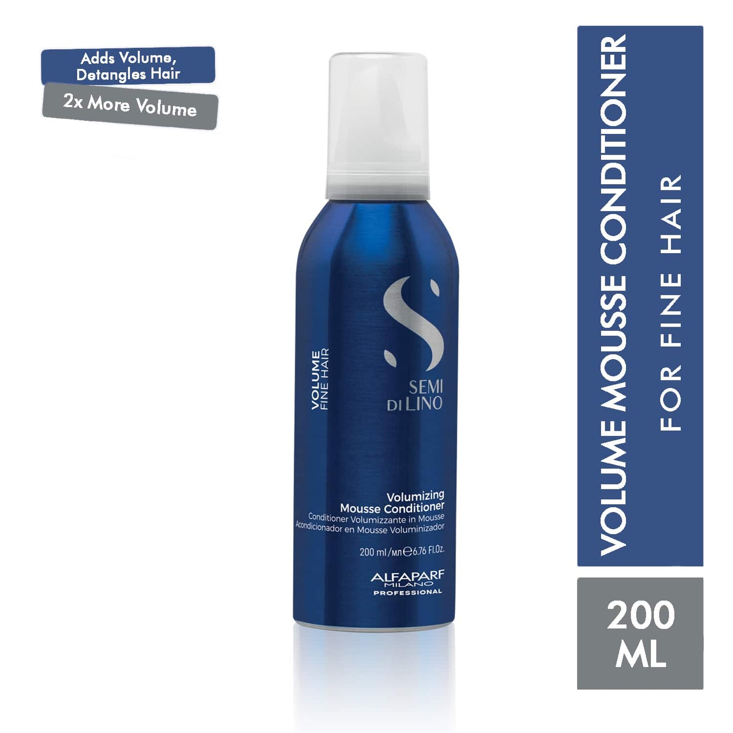 Alfaparf Milano Hair Volumizing Conditioner - Adds Volume For Thin, Frizzy Hair (200 ml)