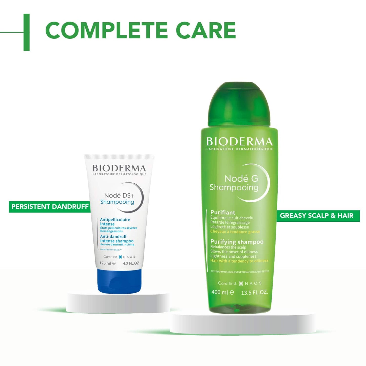 Bioderma Node G Purifying Shampoo For Hair With Tendency To Oiliness (400ml)