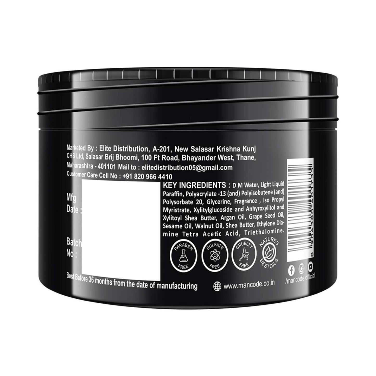 Mancode Beard Softener Cream (100g)