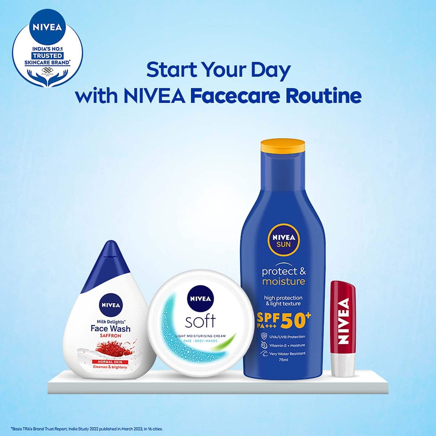 Nivea Sun Protect & Moisture Lotion SPF 50 PA++++ UVA-UVB (75ml)