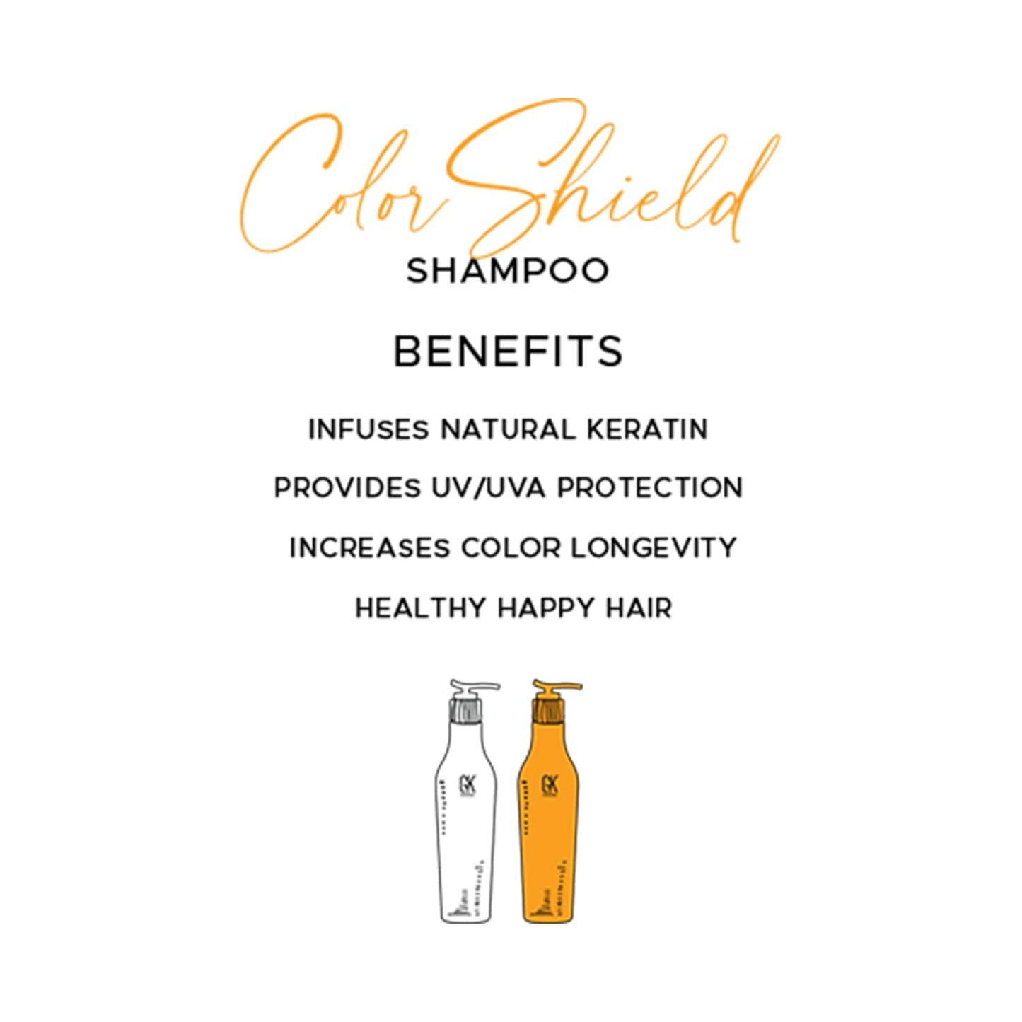 GK Hair Color Shield Shampoo (650ml)