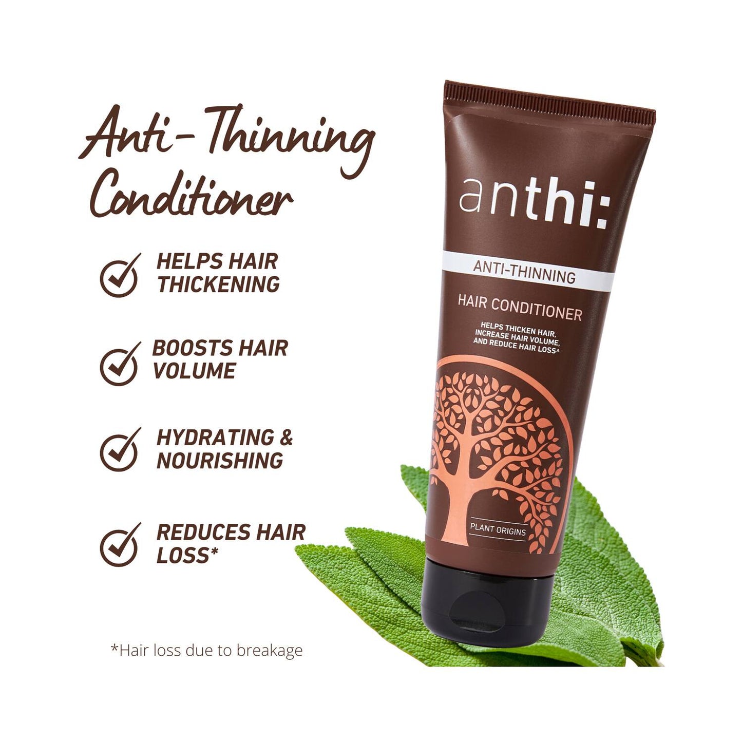 Anthi Anti-Thinning Hair Conditioner (100ml)