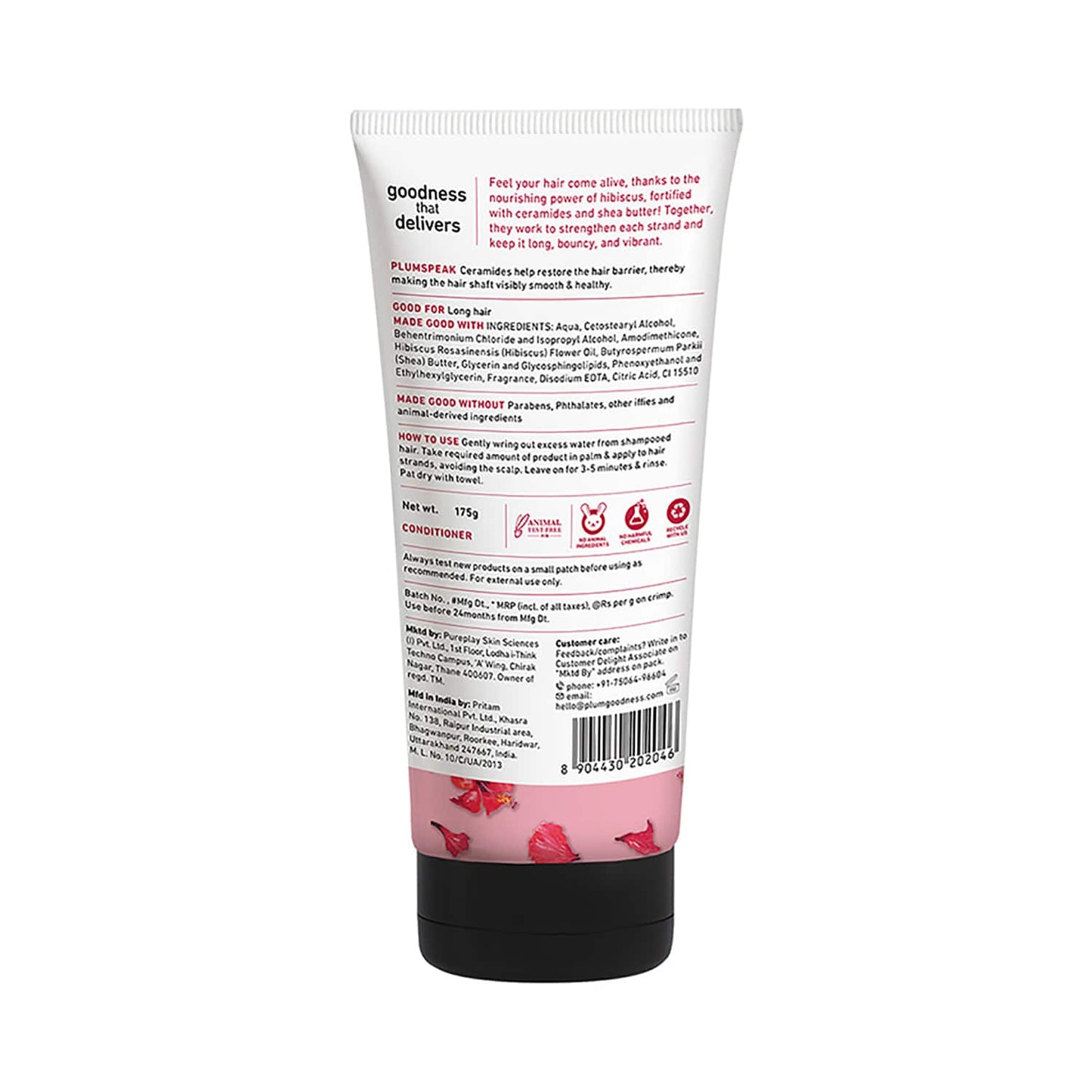 Plum Hibiscus & Ceramides Long & Healthy Conditioner (175g)