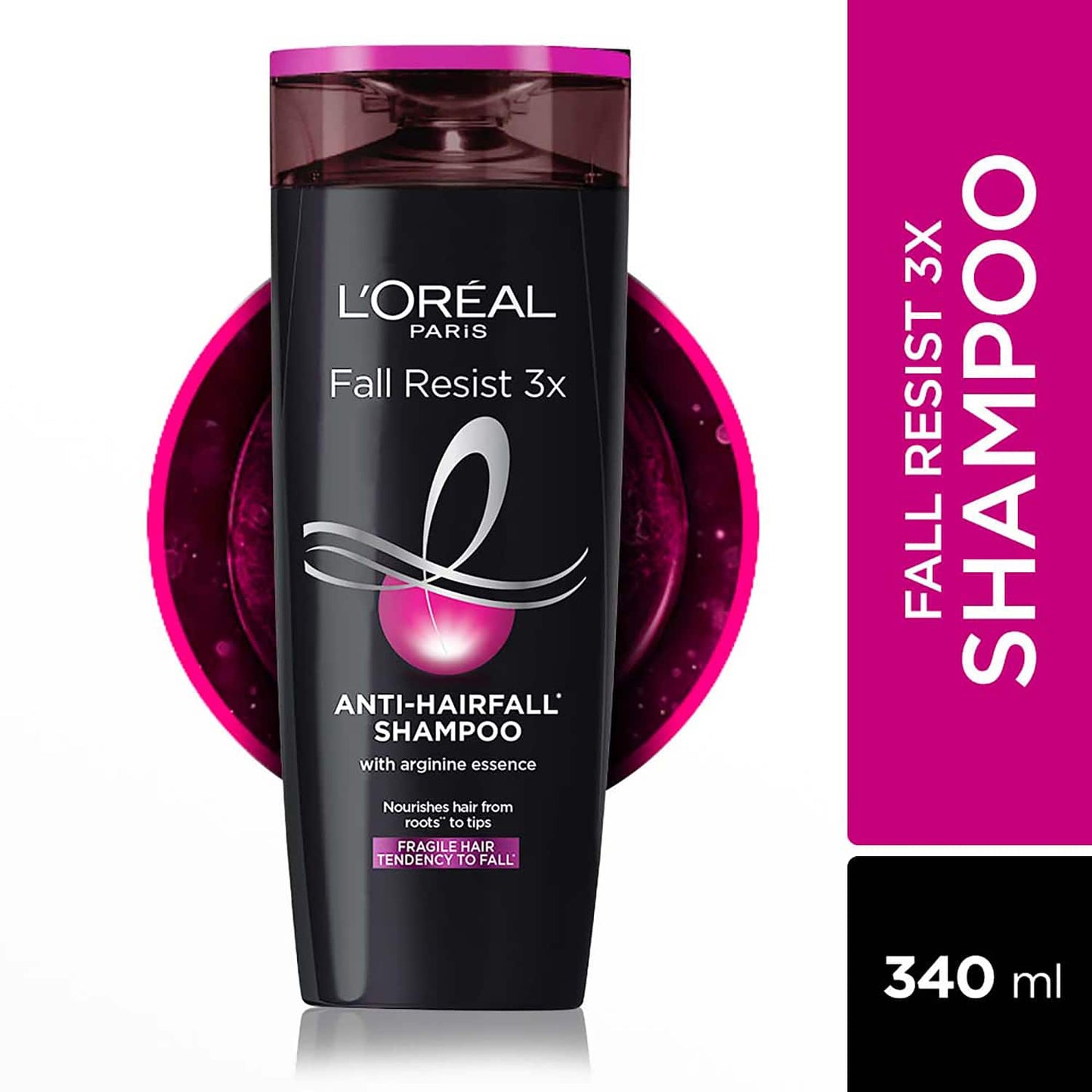 L'Oreal Paris Fall Resist 3X Anti-Hairfall Shampoo (340ml)