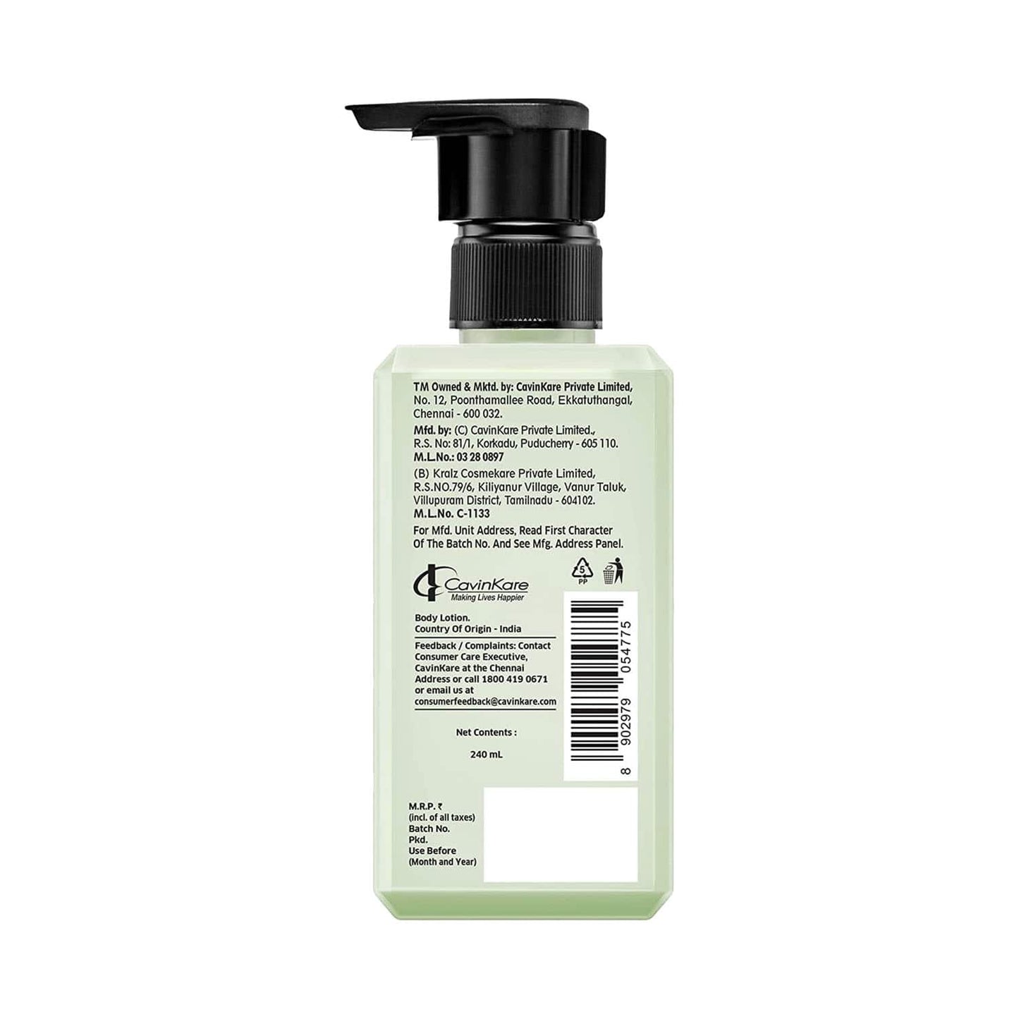 Buds & Berries Kiwi Fruit Body Lotion (240ml)