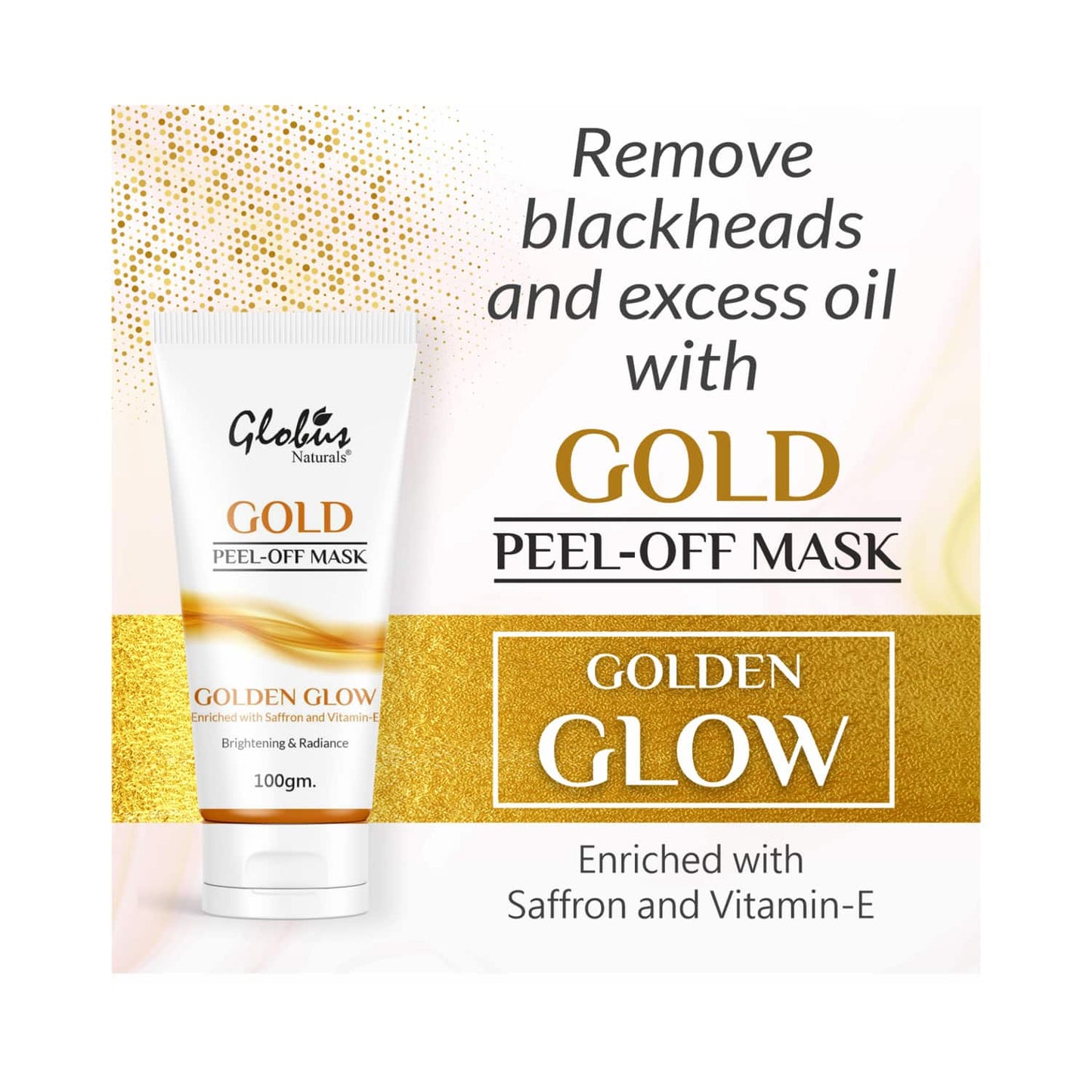 Globus Naturals Brightening & Glow Peel Off Mask Combo (2 Pcs)