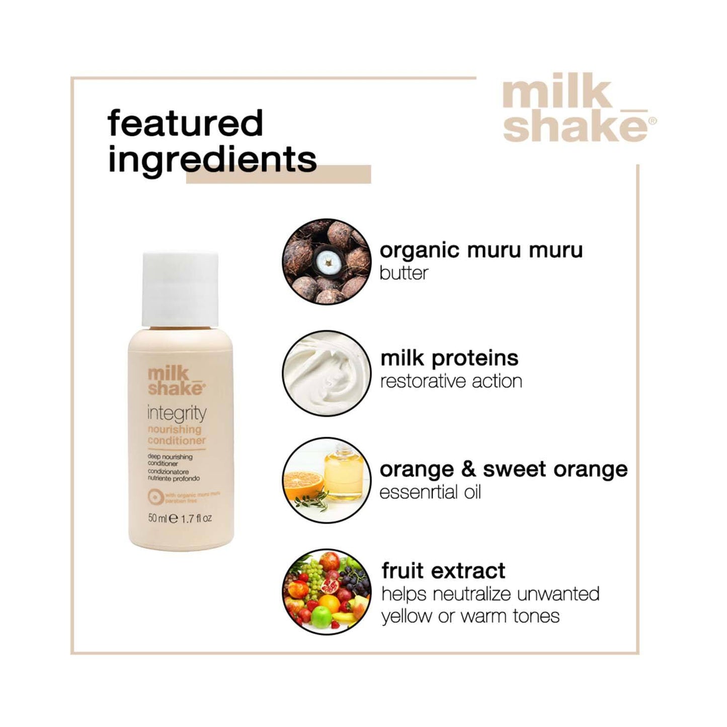 Milk Shake Integrity Conditioner (50ml)