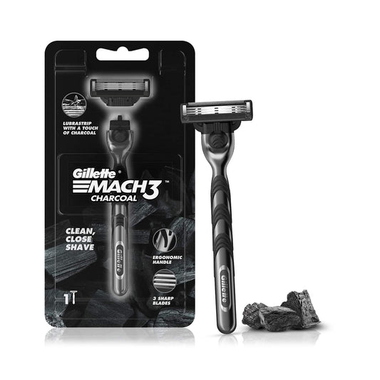 Gillette Mach3 Charcoal Shaving Razor (1Pc)