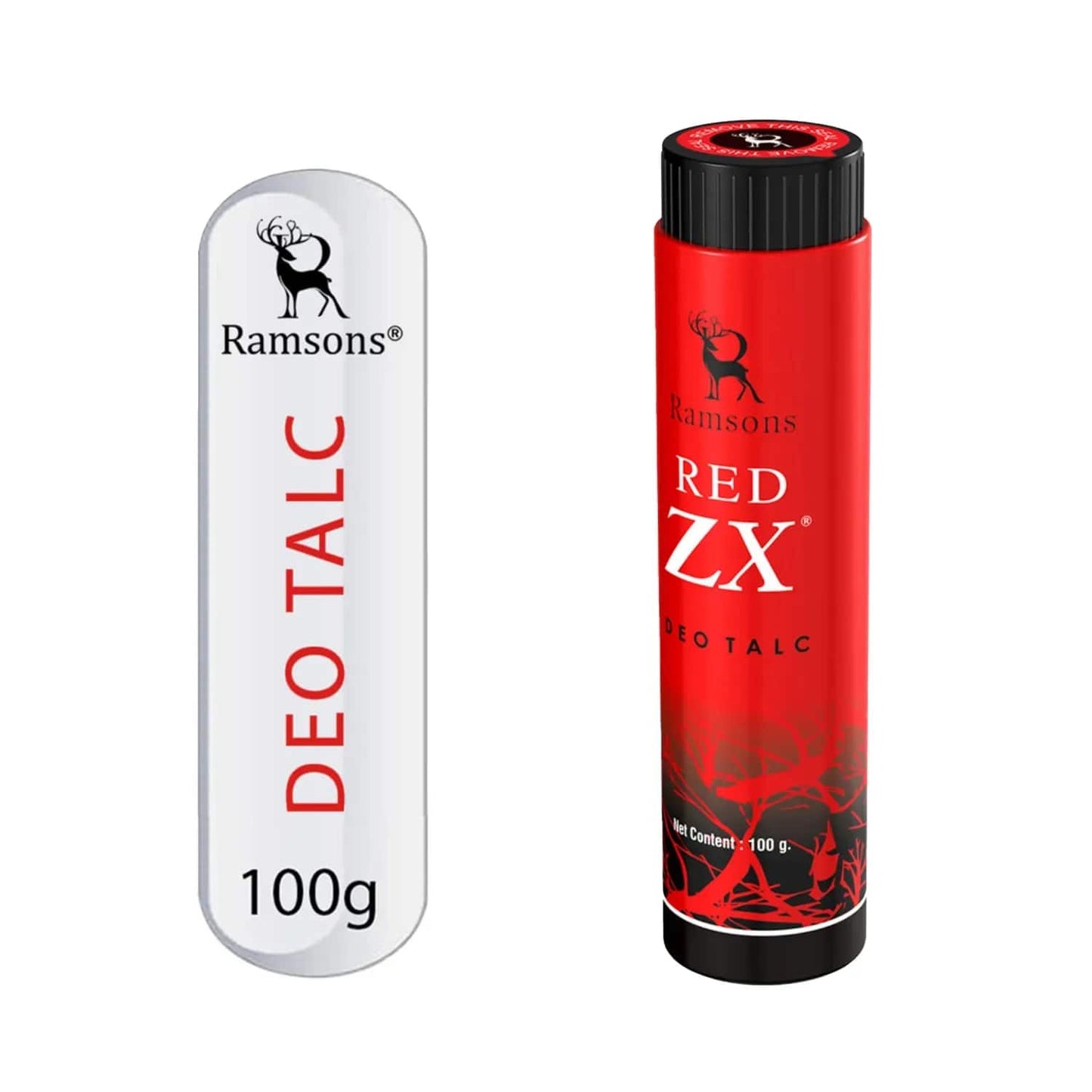 Ramsons Red Zx Deo Talc (100g)