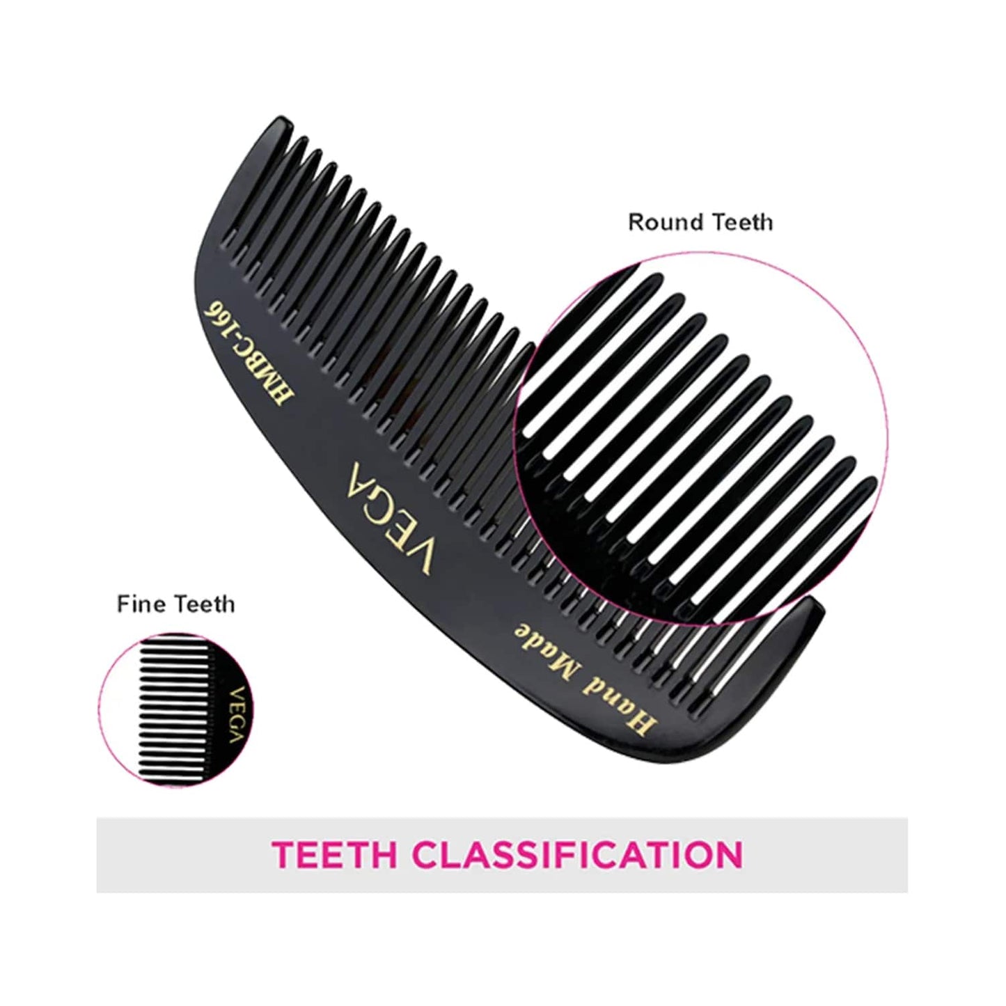 Vega Beard Comb, (HMBC-166)