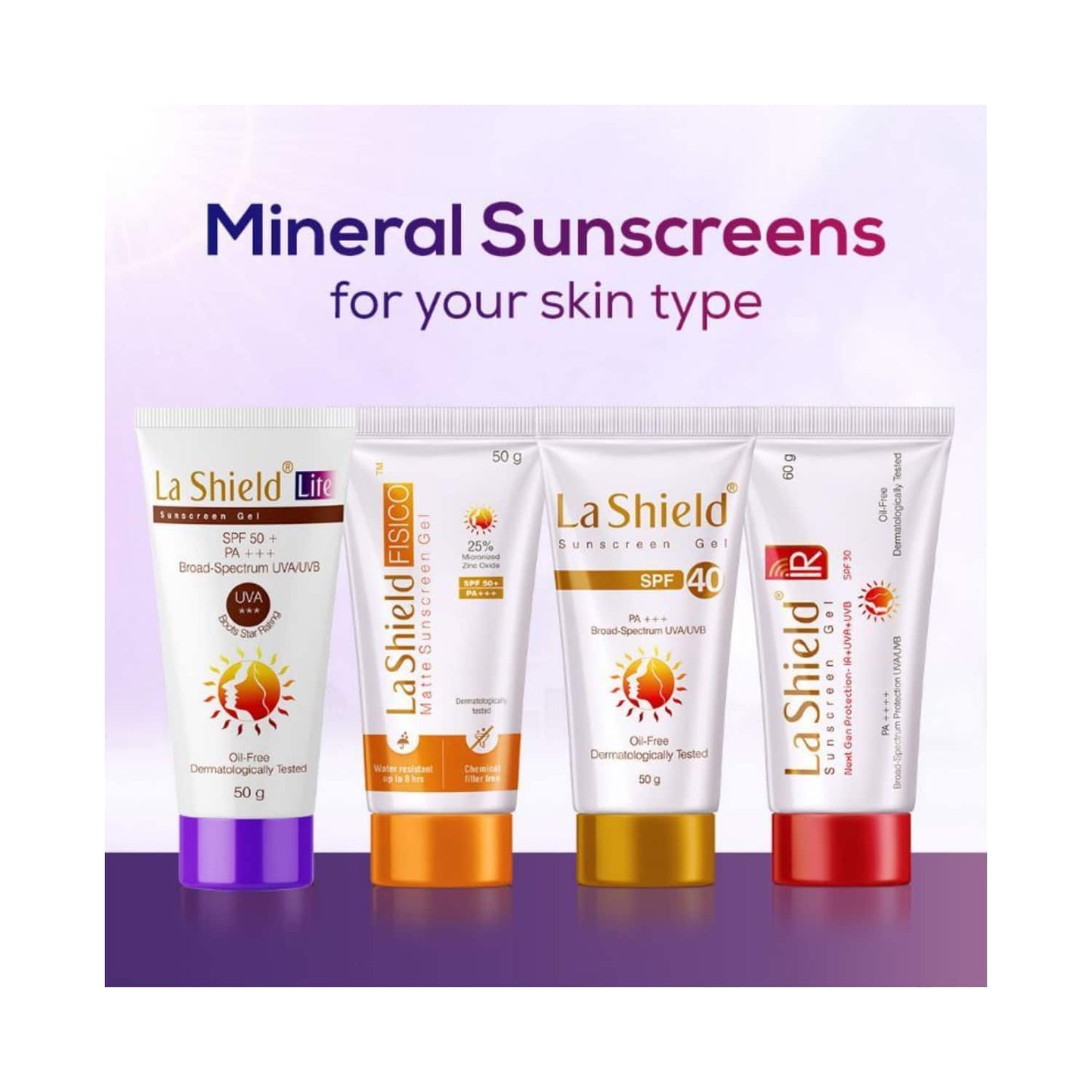 La Shield Lite SPF 50+ & PA+++ Sunscreen Gel (50g)