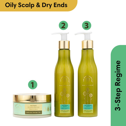 The Earth Collective Oily Scalp Regime Combo