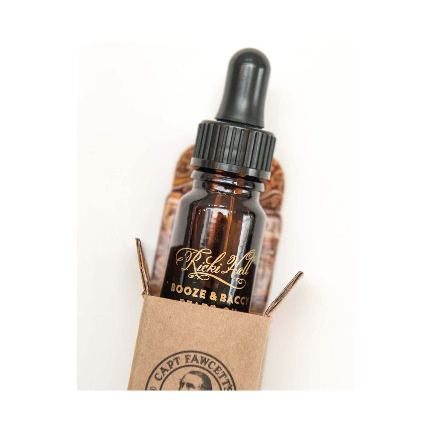 Captain Fawcett Ricki Hall's Booze & Baccy Beard Oil (10 ml)