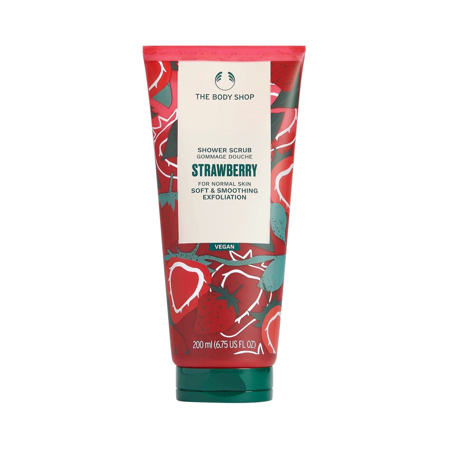 The Body Shop Strawberry Shower Gel & Shower Scrub Combo