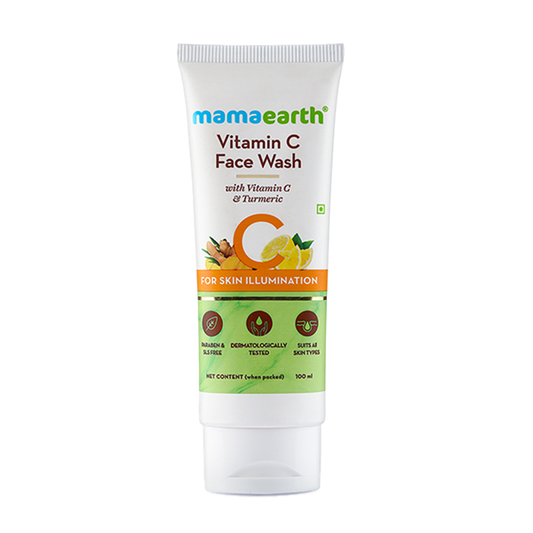 Mamaearth Vitamin C Face Wash (100ml)